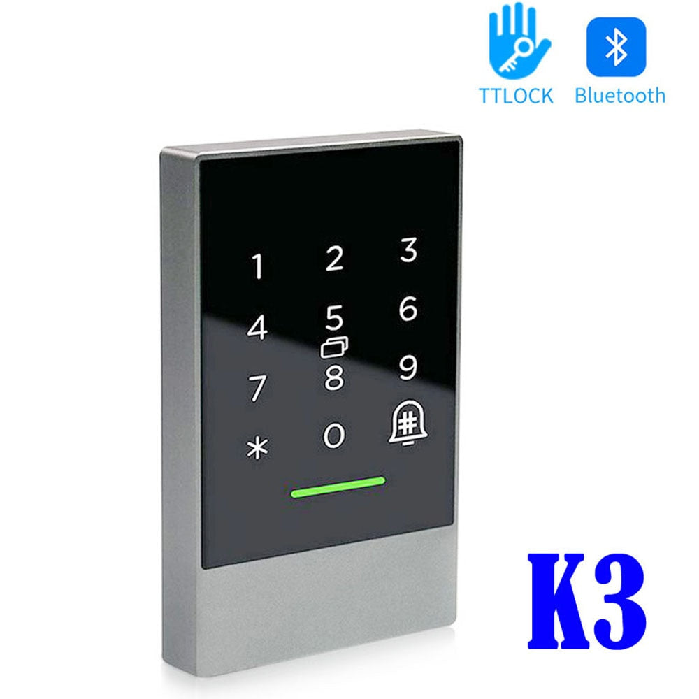 TTLOCK K3/K3F Fingerprint Access Control Door System Opener for Intercom Nfc Bluetooth Electric Gate Keypad 13.56Mhz RFID Card