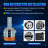 Carshark 2Pcs H7 Led Headlights 120W Canbus Plug-And-Play Csp 30000LM Car Light For VW Golf 7 6 MK6 MK7 Touran Tiguan Passat Ice
