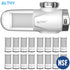 ALTHY ACF System Faucet Water Filter, Tap Purifier, Reduces Lead, Chlorine & Bad Taste NSF Certified Kitchen （16xReplace Filter）