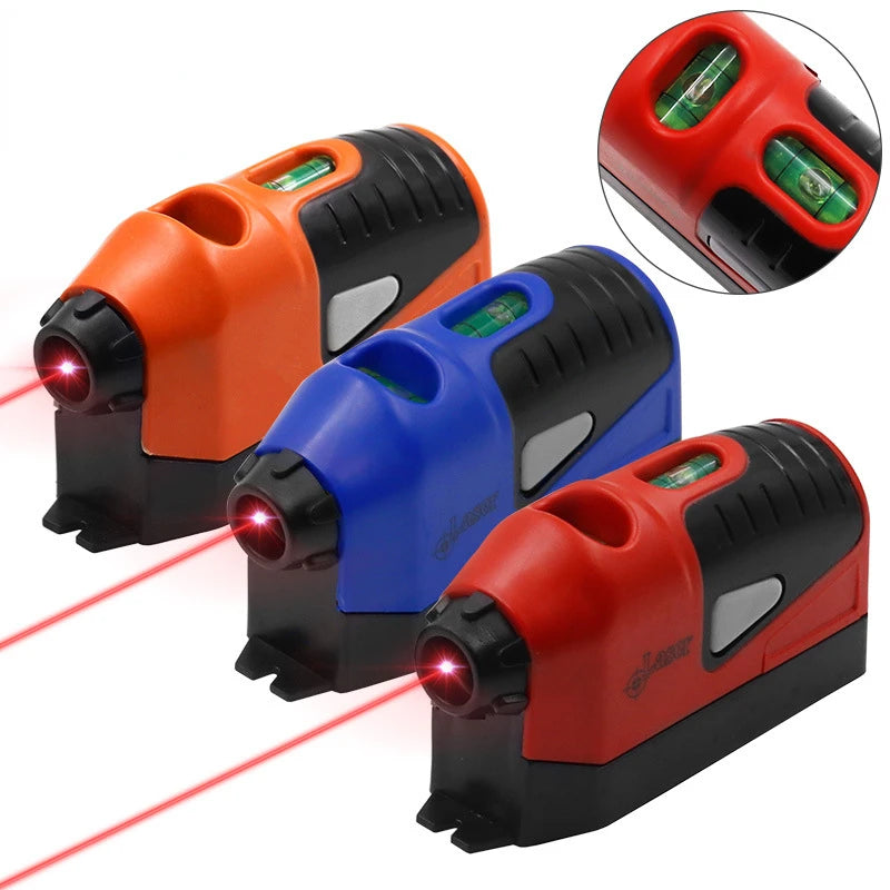 Mini Multifunctional Laser Level Household Level Ruler Laser Ruler Marking Machine Straight Line Calibration Nivel a laser
