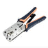 ZoeRax Network Crimping Tool Modular Crimper Networking Wire Tool Kit Cut and Strip Networking Cables only for 8P rj45