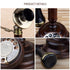Solid Wood Antique Old Telephone Retro Home Fashion Creative Wired Fixed Phone Nostalgic Landline Digital Button And Rotary Dial
