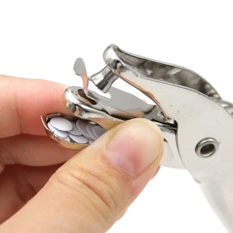 Single Hole Puncher Metal 3mm/6mm Pore Diameter Punch Pliers Hand Paper Scrapbooking Punches