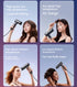 XIAOMI MIJIA H700 High Speed Hair Dryers 102,000 Rpm HD Color Screen Smart Temperature Control Negative Ion Hair Care MNGS01SK