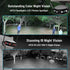 Outdoor Dual Lens Panoramic Security Camera 180° Wide Angle Wifi POE IP Camera Humanoid Auto Tracking Zoom Surveillance Cameras