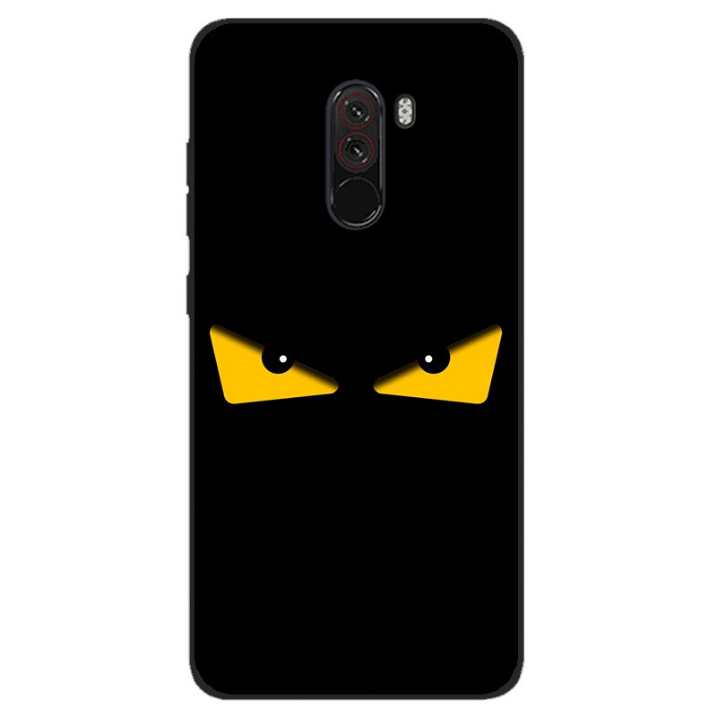 For xiaomi mi pocophone f1 Case Silicon Back Cover Phone Case for xiaomi poco F1 Cases Pocofone F1 6.18 inch Soft bumper coque