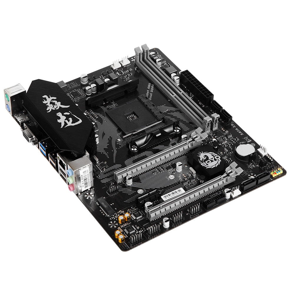 SOYO Monarch Dragon AMD B550M Gaming Motherboard USB3.1 M.2 Nvme Sata3 Supports R5 3600 CPU (AM4 socket and R5 5600G 5600X CPU)