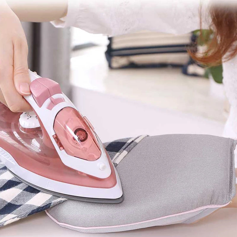 Ironing Clothing Heat Resistant Glove Mat Garment Steamer Anti Steam Mitt With Finger Loop Gloves For Protective Accessories