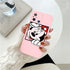 For Redmi 12 C Redmi12C 6.71'' Case Lovely Disney Mickey Mouse Minne Silicone Cover For Xiaomi Redmi 12C Matte Soft Funda Bumper