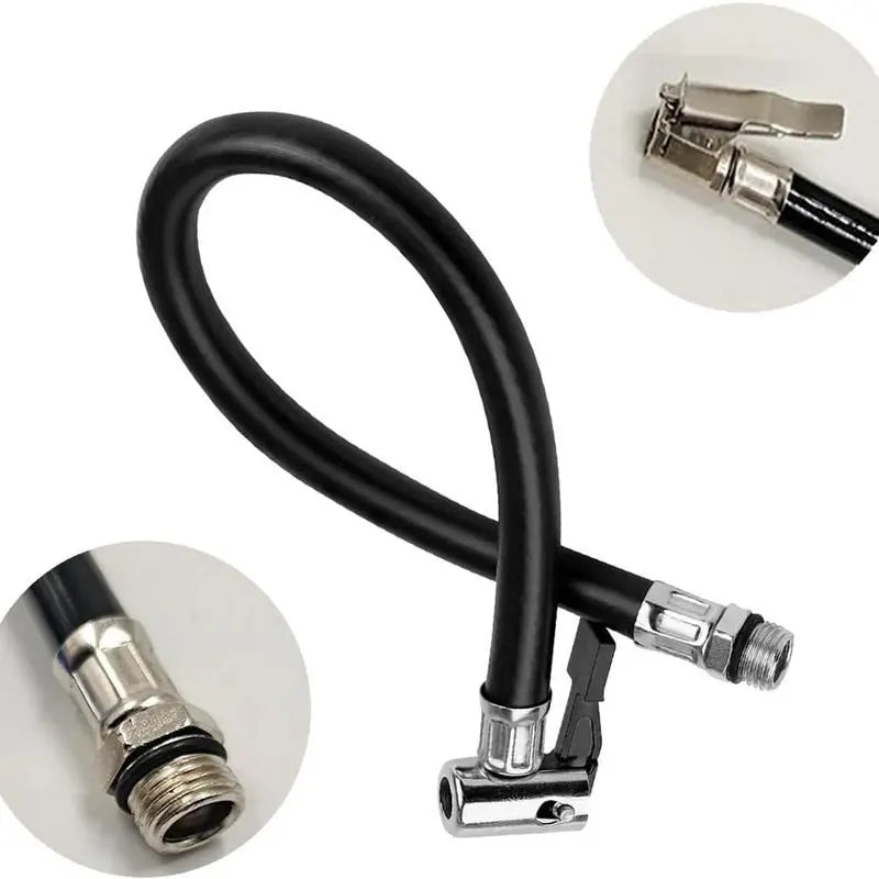 Tire Valve Extension Hose Universal Tire Extension Hose Adapter Multi-Purpose Tire Inflation Adapter For Cars RVs Motorcycles