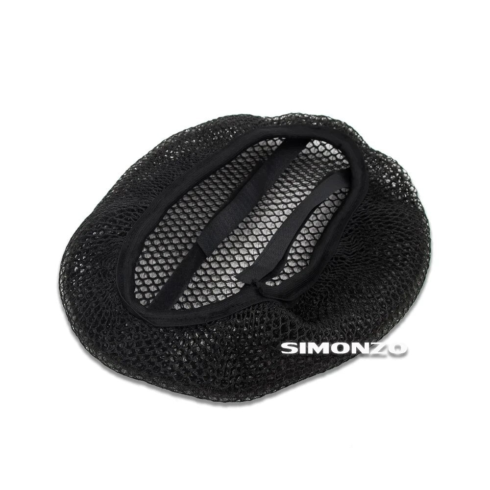 Motorcycle Seat Cover For Meteor 350 2020-2023 Seat Covers Seat Protect Cushion 3D Honeycomb Mesh Seat Cushion