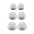 TRI Clarion Silicone Earphone Eartips 3 Pairs for S/M/L Size Headphone Accessory Wired Headset Earbuds X HBB KAI I Pro IEM