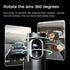 Dahua M3 Dashcam 1440P WiFi Recorder Crash Latch Night Vision 360° Rotating Lens Voice Control Loop Recording For Car DVR Camera