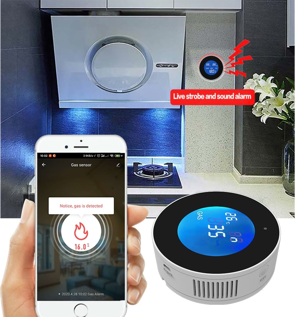Home Alarm Accessories Door And Window Detector PIR Motion Detector Smoke Detector Remote Control Gas Detector For PG107 PG103