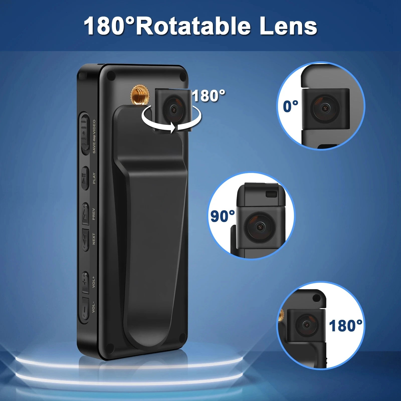A32 Full 1080P Mini Camera Digital Video Recorder Body Cam Loop Recording Miniature Small Camcorder