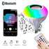LED Bluetooth Lamp Smart Bulb E27 Bluetooth Speaker Music Bulb Smart Lamp Dimmable Light Bulb 12W Music RGB Decor Musical Light