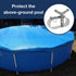 Pool Cover Winch Swimming Pool Cover Winch Ratchet Winch Winter Cover Winch Outdoor Yard Pool Protection Pool Cable Winch Rope