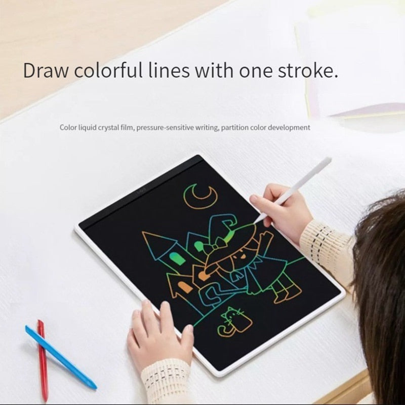 Colorful Xiaomi Mijia LCD Writing Tablet 10inch/13.5inch Erase Drawing Tablet Digital Kids Electronic Handwriting Pad Blackboard