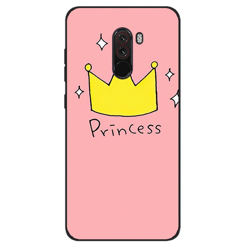 For xiaomi mi pocophone f1 Case Silicon Back Cover Phone Case for xiaomi poco F1 Cases Pocofone F1 6.18 inch Soft bumper coque