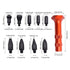 Car Dent Repair Pen DIY Dent Repair Kit Metal Tap Down Pen With 9 Heads Tips Dent Removal Tools For Exterior Damage Minor Dent