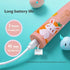 Sonic Children Electric Toothbrush With 12pcs Brush Heads IPX7 Waterproof Ultrasonic Rechargeable Timer Soft Hair Cleaning Brush