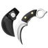 Stainless Steel Mini Axe Keychain with Small Leather Sleeve Portable Wood Handle Hatchet Express Knife Cutter