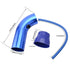 Full Set 76MM 3 Inch Car Air Filter Flow Intake Filter Tube Sport Power Mesh Cone Cold Air Induction Kit For Universal Car Parts