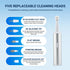 5 in 1 Dental Teeth Polisher Ultrasonic Teeth Cleaner Oral Irrigator Calculus Stain Plaque Remover Tartar Teeth Whitening Kits