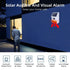 YUPA Wireless Outdoor Solar Waterproof Alarm For Family Alarm 433MHz Home Safety Alarm System Outdoor Siren External Alarm Siren
