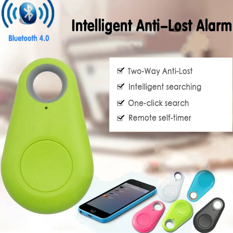 Mini Smart Pets Wireless 4.0 Key Anti Lost Finder Tracker Alarm Gps Locator Wireless Child Bag Wallet Pet Key Finder Locator