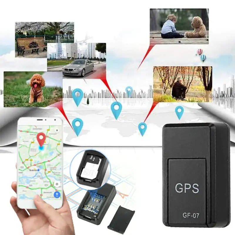 Magnetic Mini GPS Tracker Real Time Car Locator Anti Theft GSM GPRS Track Position Device for Vehicles Motorcycle Kids Dog Pet
