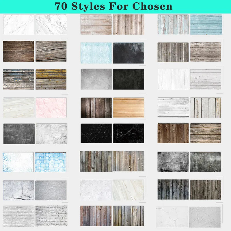 Marble Food Photography Backdrops Paper 57*87 CM Background for Photo Studio Shoot Photocall Props Christmas[Buy 4 Free 1]