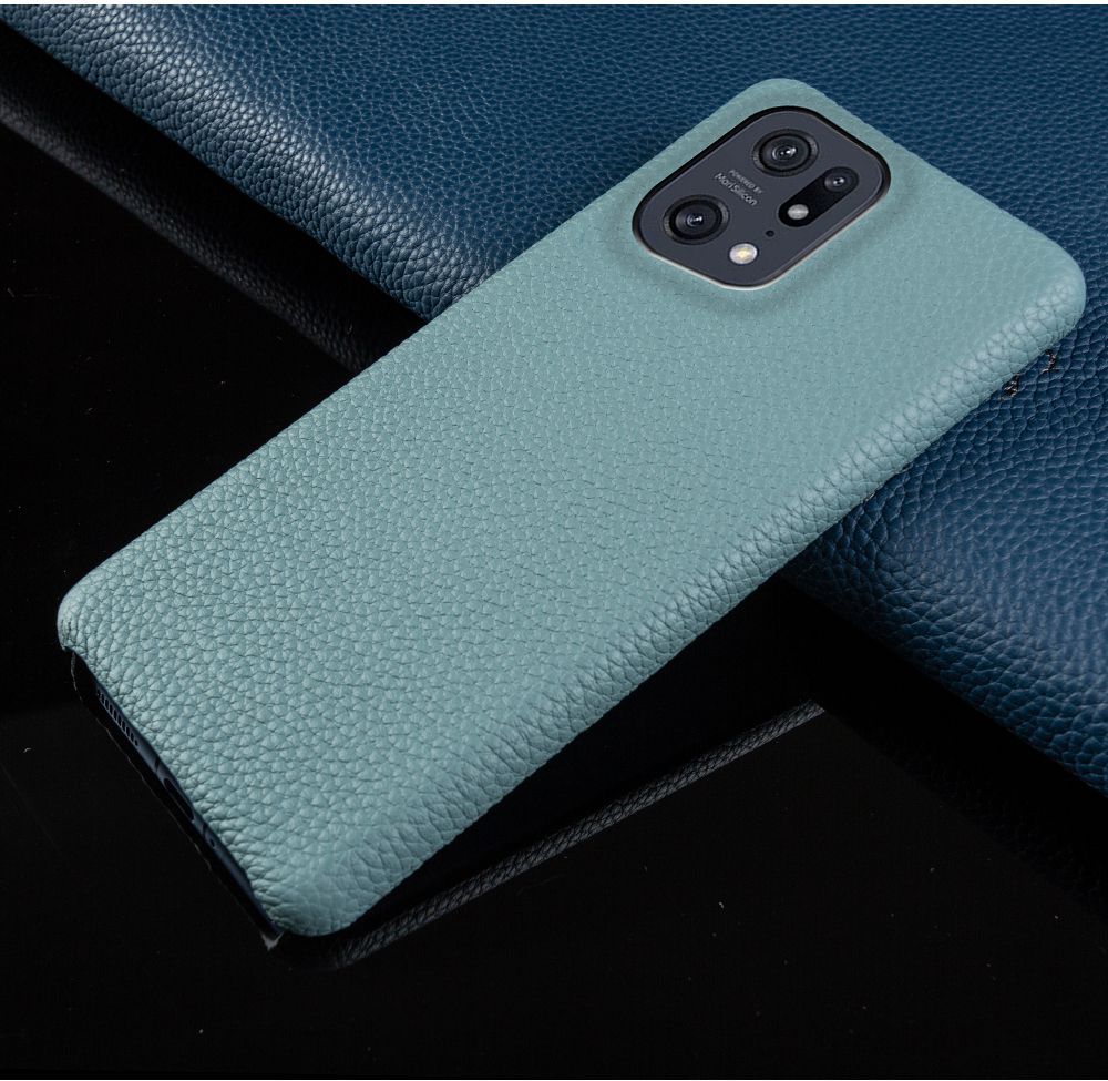 For OPPO Find X5 Pro Case Ultrathin Luxury Leather Phone Cases Find X3Pro Cover X2Pro Bussiness Protection Funda Shell Back Capa