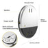 CORUI Vibration Detector Door Window Vibration Alarm Sensor Home Hotel High Decibel Vibration Induction Anti-theft Alarm