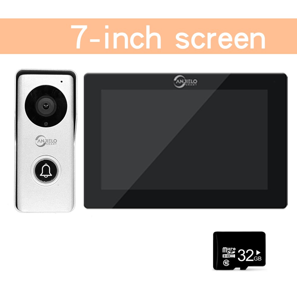 Smart Wifi 1080P Video Intercom for Home Touch Screen Interphone Residential Doorbell Apartment 인터폰한국형 Tuya Videophone 10 Inch 7