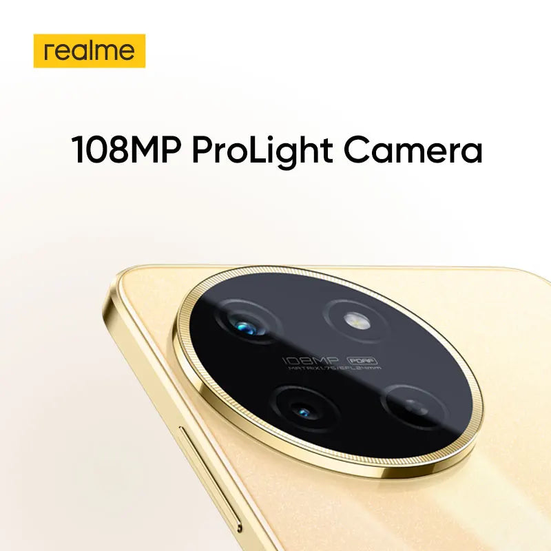 Realme 11 Smartphone with NFC Charge, 8GB + 256GB, 4G, 67W, 108MP, Pro Light Camera, Helio G99 Processor, 6.4 ", 90Hz