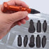 Car Dent Repair Pen DIY Dent Repair Kit Metal Tap Down Pen With 9 Heads Tips Dent Removal Tools For Exterior Damage Minor Dent