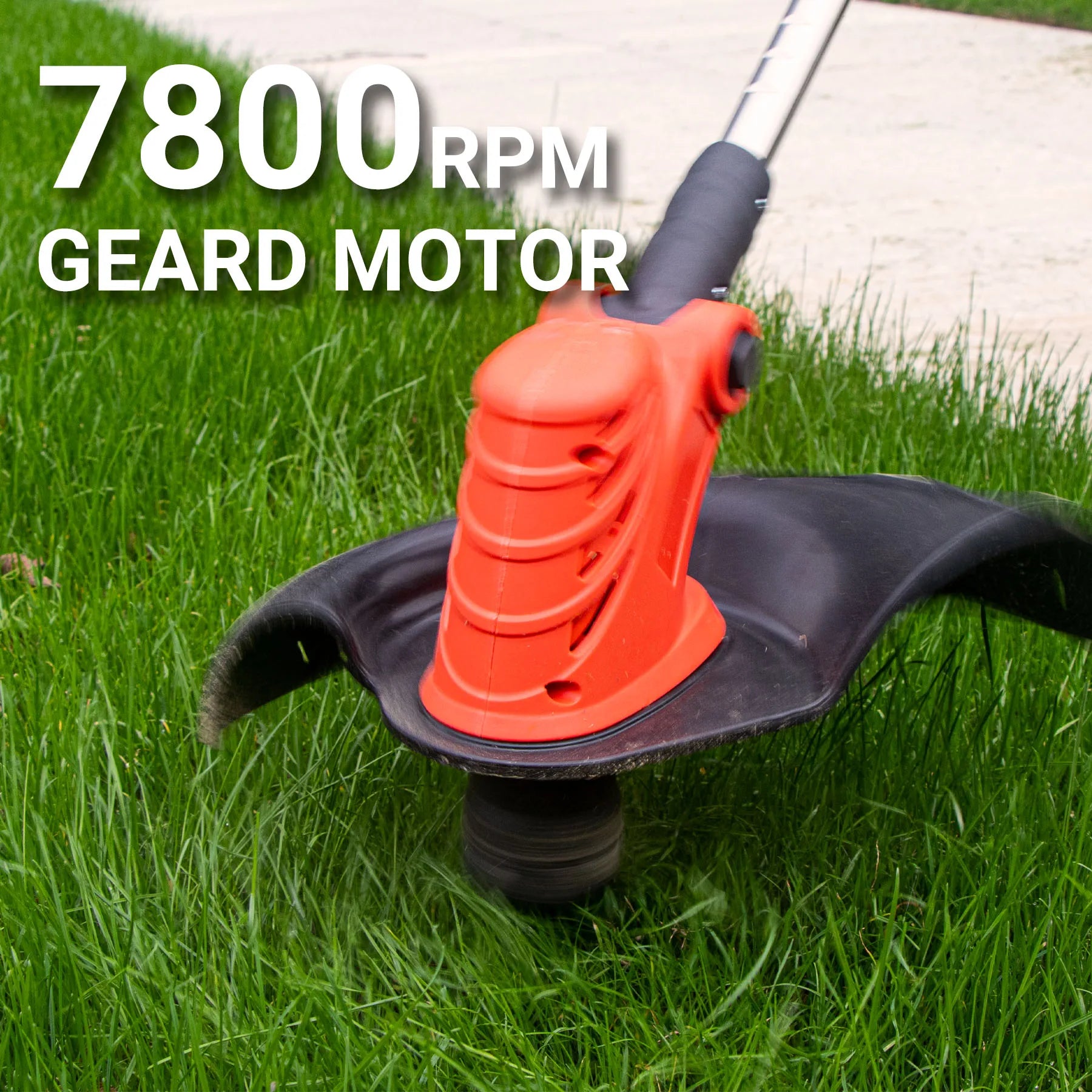 Cordless Lawn Mower Adjustable Grass Cutter Length Telescopic with LCD Display Grass Trimmer Pruning Compatible With Makita 18V