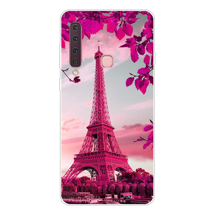 Case For Samsung Galaxy A9 2018 Coque Cute Cartoon SM-A920F Soft Silicone Phone Case For Samsung A9 A 9 2018 A920F Fundas Covers