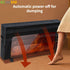 Electric Heater 3D Simulation Flame Electric Fireplace Heater Household Energy-Saving Bedroom Office Winter Warmer Air Blower