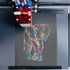 DIY 10pcs Laser Engraver Magic Rainbow Color Scratch Art Paper Card Set Art Painting Educational Toys Gifts For Laser Machine