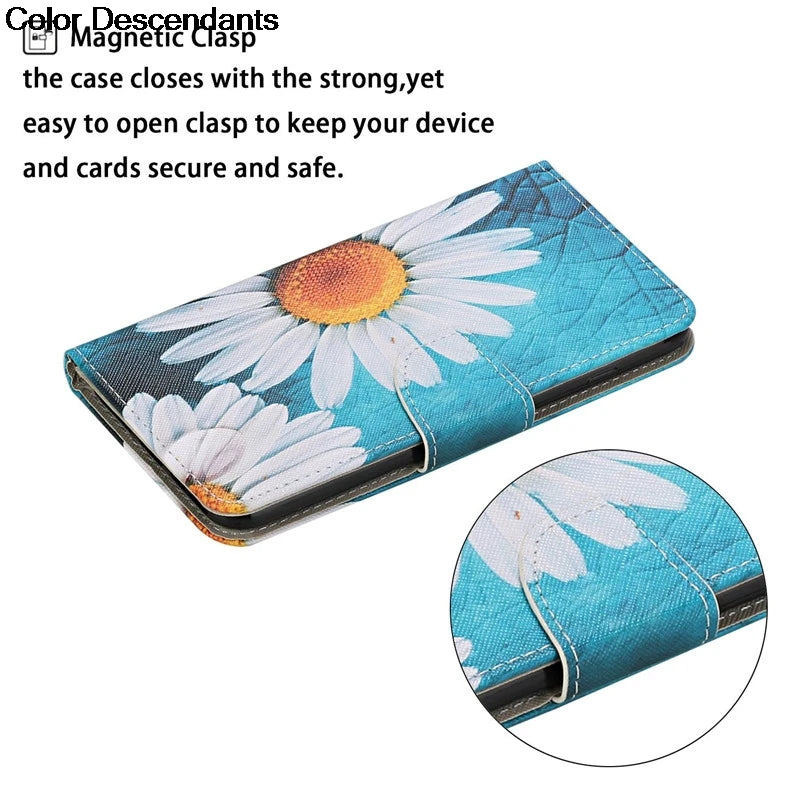 Wallet Case For Coque Oppo Realme C11 C 11 6.5 inch Flip Case RealmeC11 RMX2185 2020 Leather Card Slots Phone Cover