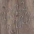 10Pcs S Shaped Hooks Stainless Steel Heavy Duty Iron Wire Clasp Over Tool Utensils Hangers Door Clothes Rack for Kitchen Home