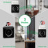 Meian Outdoor Wireless Doorbell Smart Home Welcome Doorbell IP65 Waterproof Door Bell Chime 60 Ringtone LED Flash Security Alarm