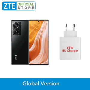 Global Version ZTE Axon 40 Pro 5G Smartphone 12GB 256GB 6.67“ 144Hz AMOLED Curved Display 108MP Quad Cameras Snapdragon 870 NFC