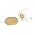 Heated Coffee Mug Electric Cup Heater Coffee Mug With Bamboo Base Electric Coffee Warmer Smart Coffee Warmers For Office Desk