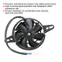 Oil Cooler Motorcycle Cooling Fan Motorcycle Spare Parts for ATV Quad Go Kart Buggy Motocross 200cc 250cc Engine Radiator
