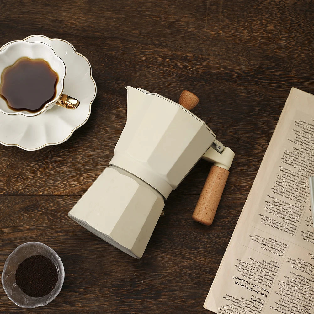 Coffee Accessories Espresso Italian Coffee Machine Kettle Electric Pot Barista Maker Teapot Tea Moka Tableware Coffeeware Bar
