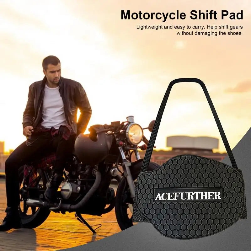 Motorcycle Shifter Shoe Cover Anti-Slip Cycling Shoe Cover Durable Lightweight Boot Protective Rubber Gear Shifter Guards