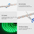 5V USB LED Strip Light 60LEDs/m 2835 Flexible Lamp Tape TV Backlight Ribbon Bedroom Home Lighting Decoration 0.5M 1M 2M 3M 4M 5M